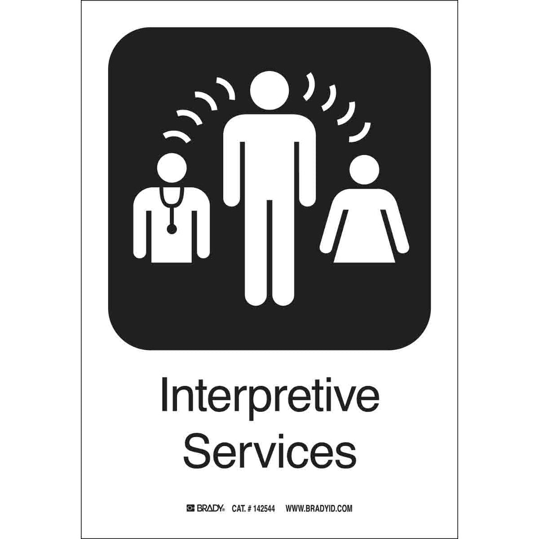 Interpretive Services Sign, 10