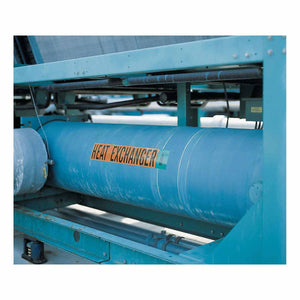 Ammonia (IIAR) Pipe Markers, Oil Separator, High