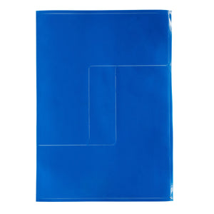 ToughStripe® Max Floor Marking Tape 4 in W x 10 in H Vinyl Blue L-Shaped 20/PK