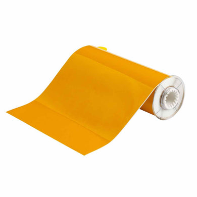 BBP85 Reflective Labels 10 in W x 33 ft L Yellow