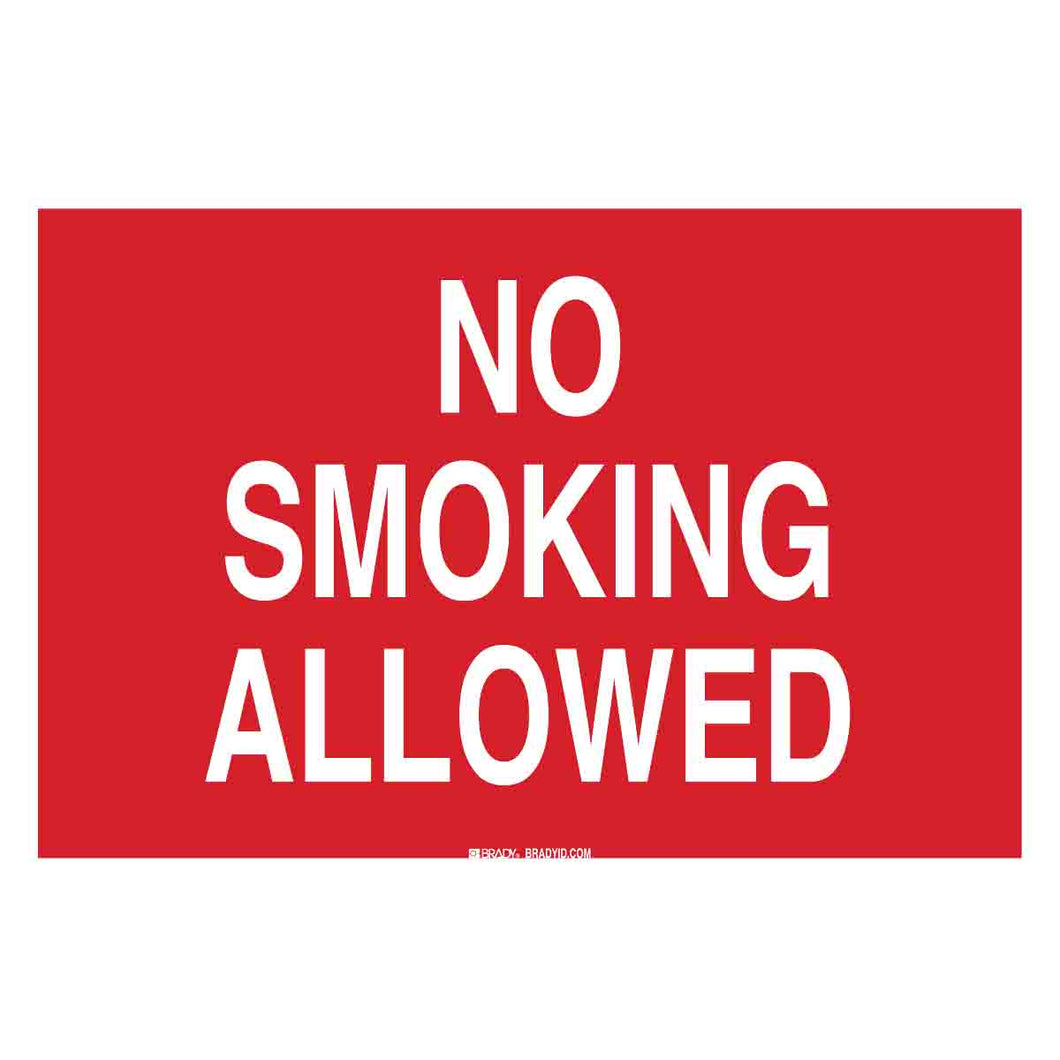 No Smoking Allowed Sign, 7