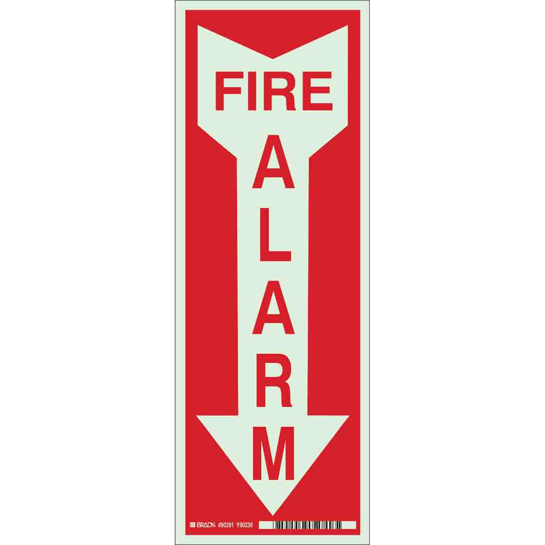 Fire Alarm Sign, 14