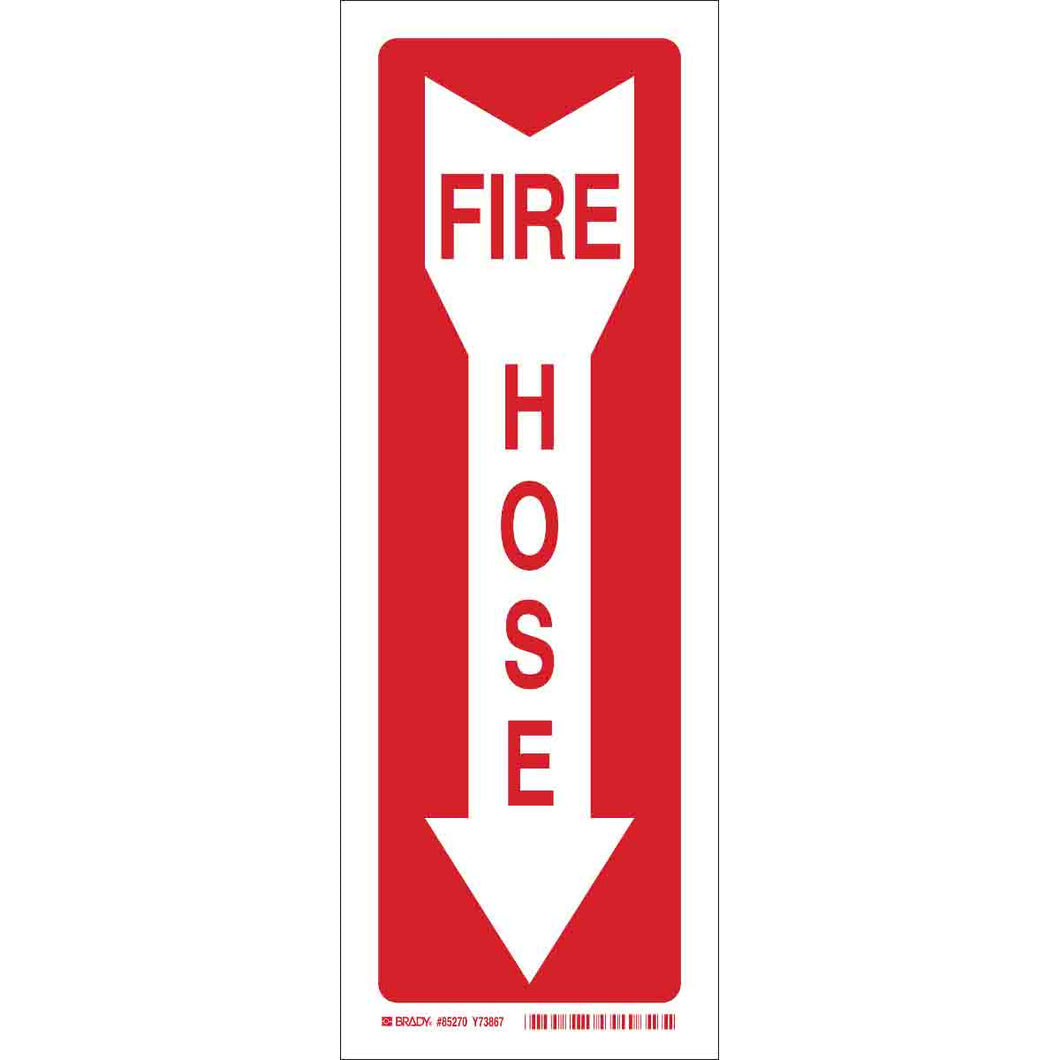 Fire Hose Sign, 14