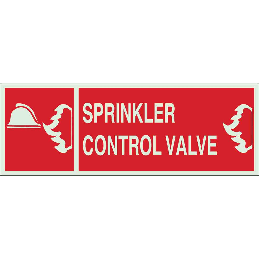Sprinkler Control Valve Sign, 5