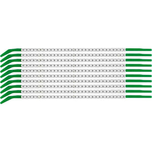ClipSleeve Wire Markers Size 09 Nylon 18 AWG - 18 AWG, 5 Pack of 300 Each