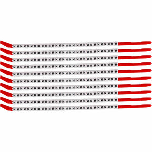 ClipSleeve Wire Markers Size 10 Nylon 16 AWG - 14 AWG, M Pack of 300 Each