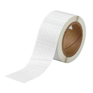 1 mil Polyimide Circuit Board Labels 0.25 in H x 0.25 in W White 20000/RL